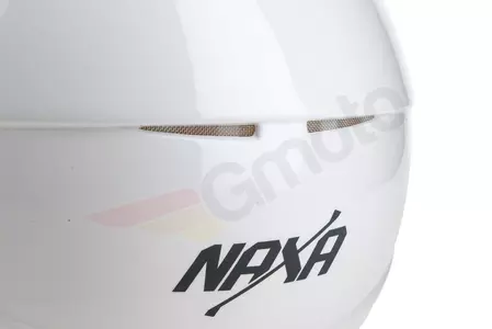 Casco moto Naxa S15 open face blanco XL-9