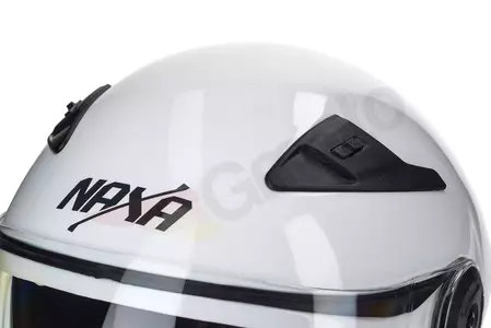 Casco moto Naxa S17 open face blanco L-10