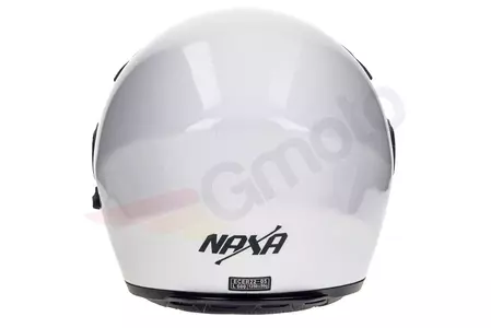 Casco moto Naxa S17 open face blanco L-8