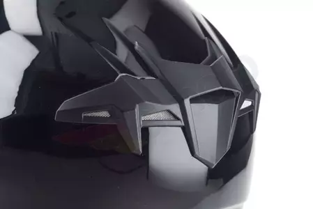 Motociklistička kaciga za cijelo lice Naxa F18, crna L-11