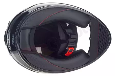 Motociklistička kaciga za cijelo lice Naxa F18, crna L-12