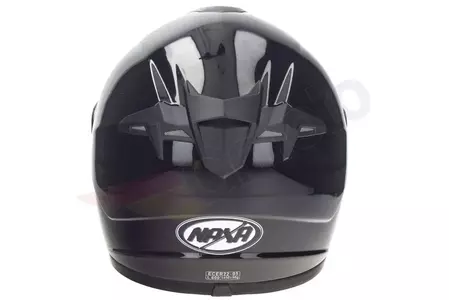 Motociklistička kaciga za cijelo lice Naxa F18, crna L-7