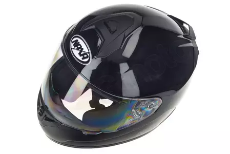 Motociklistička kaciga za cijelo lice Naxa F18, crna L-8