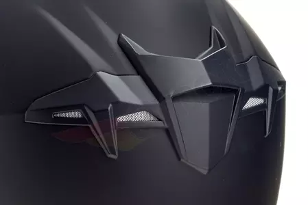Casco integral de moto Naxa F18 negro mate L-11