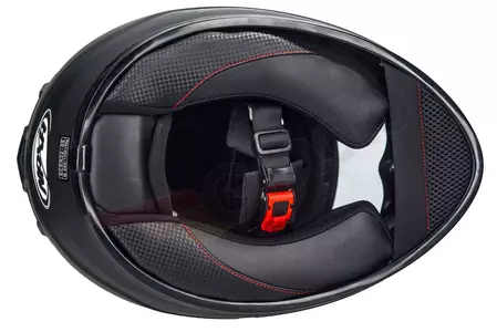 Motociklistička kaciga Naxa F18 full face, mat crna L-12