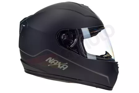 Motociklistička kaciga Naxa F18 full face, mat crna L-3