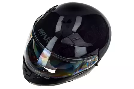 Motociklistička kaciga Naxa FO3 full face, crna, XS-9