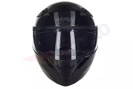 Casco moto Naxa FO3 negro mandíbula S-3