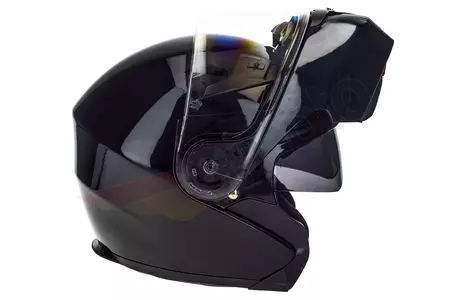 Casco moto Naxa FO3 negro mandíbula S-5
