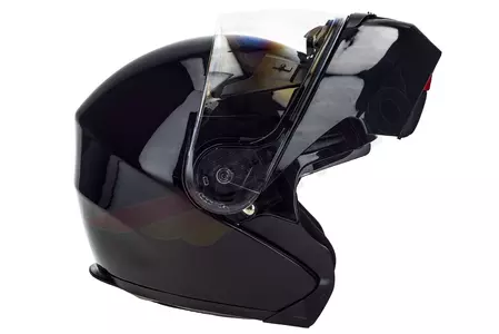 Naxa FO3 negro M moto mandíbula casco-6