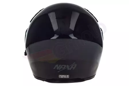 Motociklistička kaciga Naxa FO3 koja pokriva cijelo lice, crna L-8
