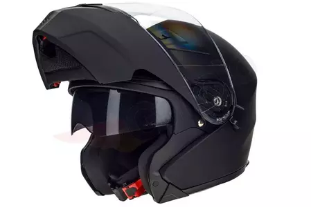 Kask motocyklowy szczękowy Naxa FO3 czarny mat XS-1