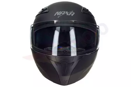 Kask motocyklowy szczękowy Naxa FO3 czarny mat XS-6
