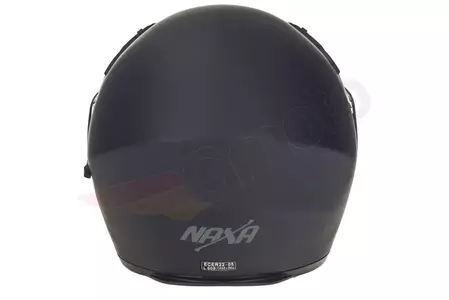Kask motocyklowy szczękowy Naxa FO3 czarny mat XS-8