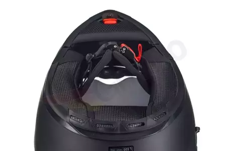Motociklistička kaciga za cijelo lice Naxa FO3, crna mat L-14