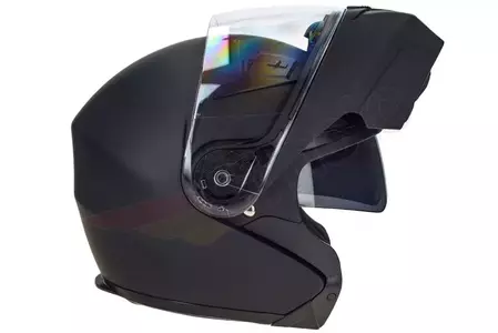 Motociklistička kaciga za cijelo lice Naxa FO3, crna mat L-3