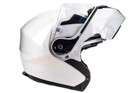 Kask motocyklowy szczękowy Naxa FO3 biały XS-5