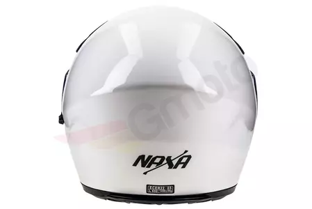 Casco moto Naxa FO3 blanco mandíbula L-8