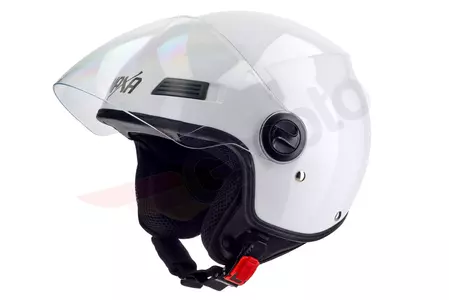 Naxa S18 otvorena motociklistička kaciga, bijela L-1