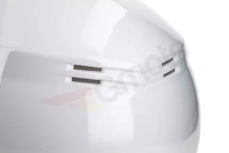 Casco moto Naxa S18 open face blanco L-9