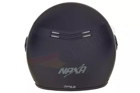 Kask motocyklowy otwarty Naxa S18 czarny mat S-7