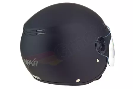 Casco moto Naxa S18 open face mat negro L-6