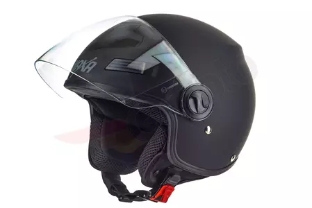 Casco de moto Naxa S18 open face negro mate XL-1