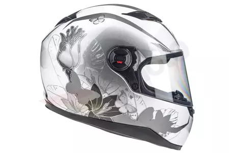 Naxa F20 ženska motociklistička kaciga za cijelo lice, siva M-3