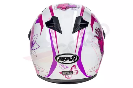 Casco integral de moto para mujer Naxa F20 rosa XS-7