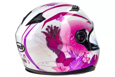 Casco integral de moto para mujer Naxa F20 rosa M-6