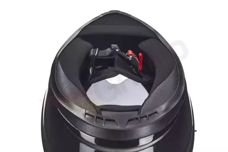 Motociklistička kaciga za cijelo lice Naxa F21, crna L-15