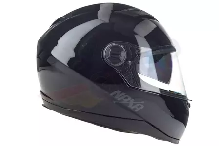 Motociklistička kaciga za cijelo lice Naxa F21, crna L-3
