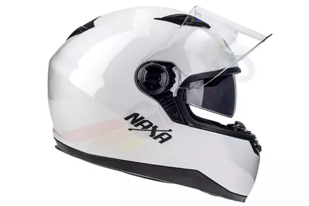 Kask motocyklowy integralny Naxa F21 biały M-4