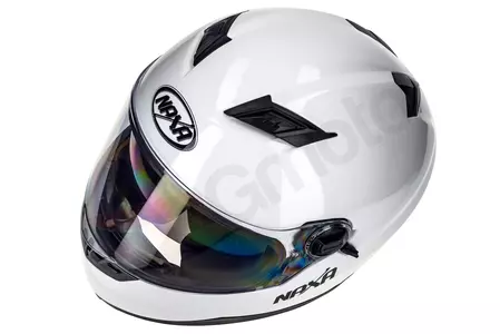 Motociklistička kaciga Naxa F21 full face bijela M-9