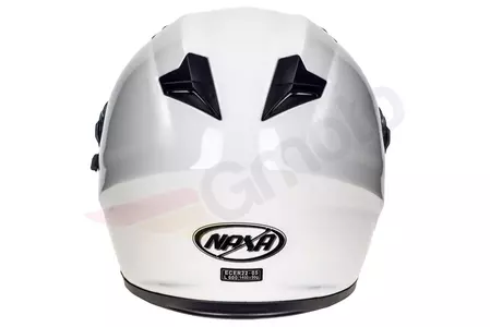 Motociklistička kaciga za cijelo lice Naxa F21, bijela L-8
