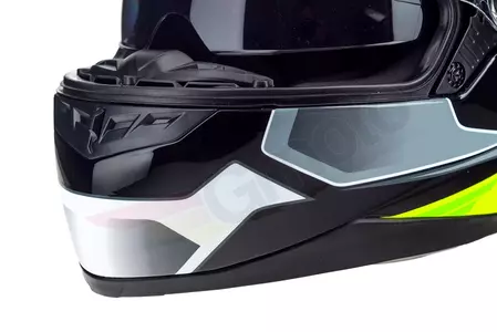 Motociklistička kaciga Naxa F21 koja pokriva cijelo lice, žuta L grafika-10