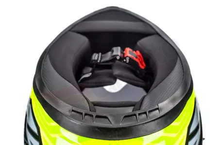 Motociklistička kaciga Naxa F21 koja pokriva cijelo lice, žuta L grafika-15