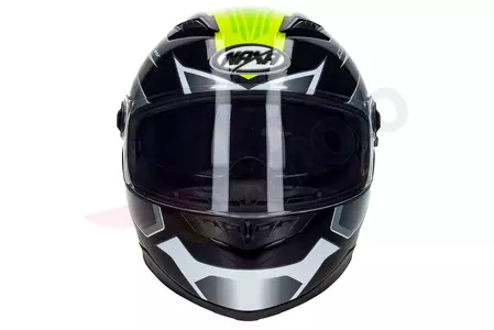 Motociklistička kaciga Naxa F21 koja pokriva cijelo lice, žuta L grafika-6