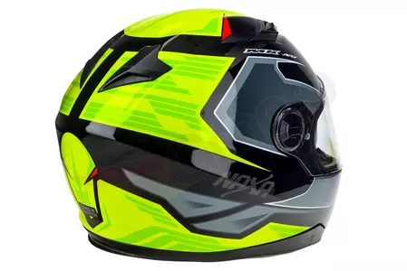 Motociklistička kaciga Naxa F21 koja pokriva cijelo lice, žuta L grafika-7