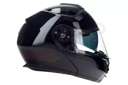 Motociklistička kaciga Naxa FO4 koja pokriva cijelo lice, crna L-3