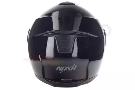 Casco de moto Naxa FO4 negro mandíbula XL-8