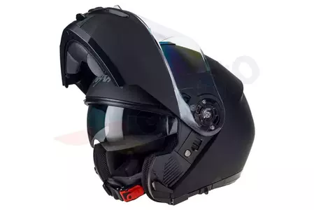 Kask motocyklowy szczękowy Naxa FO4 czarny mat XS-1