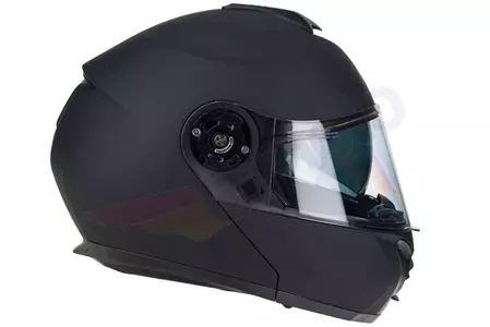 Kask motocyklowy szczękowy Naxa FO4 czarny mat XS-6