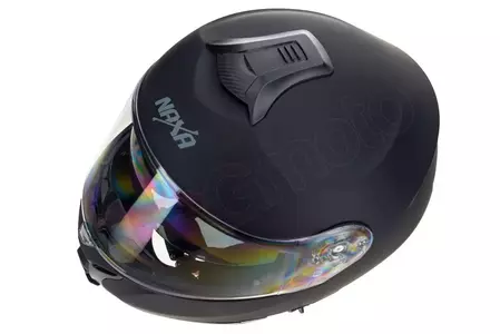 Motociklistička kaciga Naxa FO4 full face, crna mat, XS-9