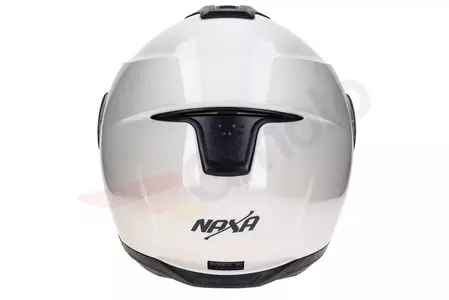 Kask motocyklowy szczękowy Naxa FO4 biały XS-8