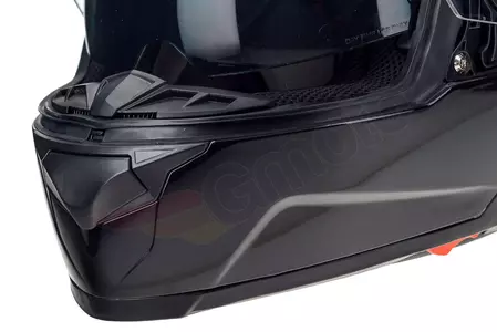 "Naxa F23" integruotas motociklininko šalmas juodas S-10