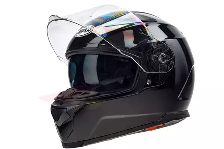 Naxa F23 integrálna motocyklová prilba čierna S