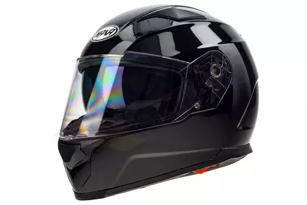 "Naxa F23" integruotas motociklininko šalmas juodas S-2