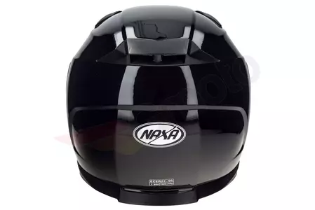 "Naxa F23" integruotas motociklininko šalmas juodas S-8