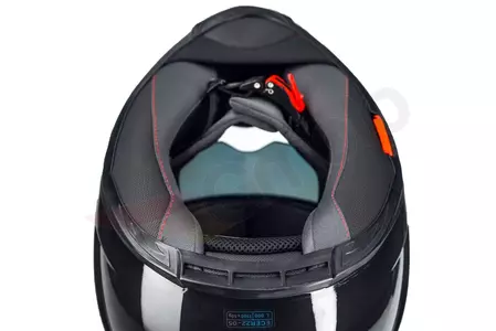 Motociklistička kaciga za cijelo lice Naxa F23, crna L-14